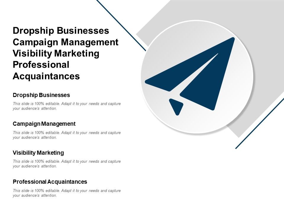 Dropship_Businesses_Campaign_Management_Visibility_Marketing_Professional_Acquaintances_Ppt_PowerPoint_Presentation_Icon_Slides_Slide_1.jpg