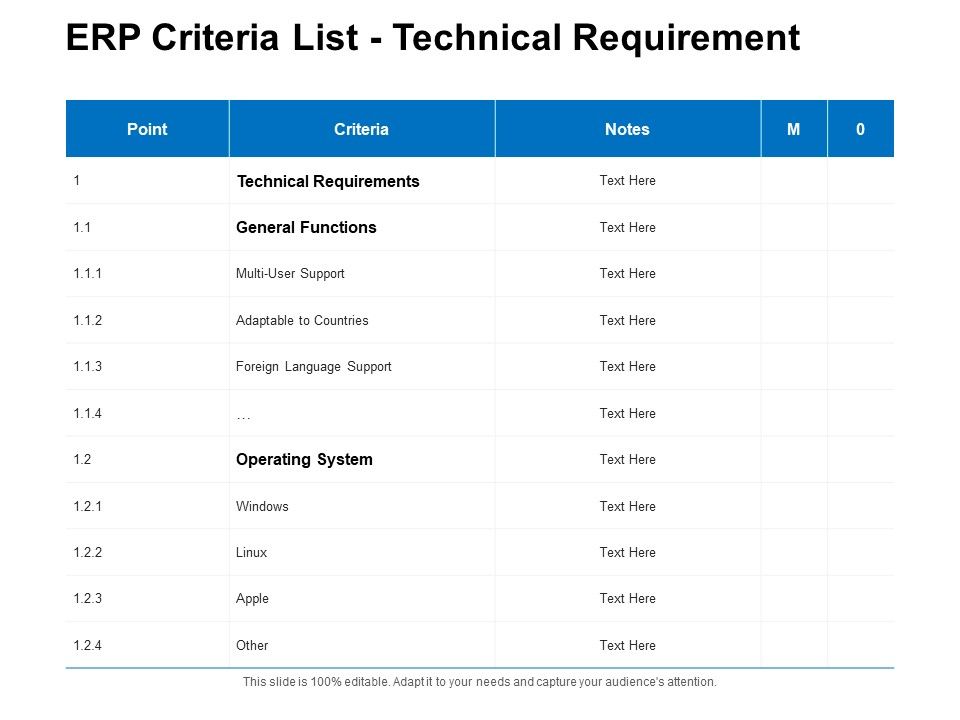ERP_Criteria_List_Technical_Requirement_Ppt_PowerPoint_Presentation_Icon_Good_Slide_1.jpg