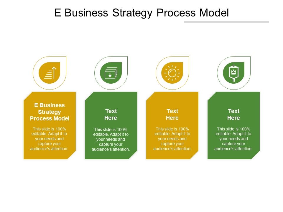 E Business Strategy Process Model Ppt PowerPoint Presentation ...