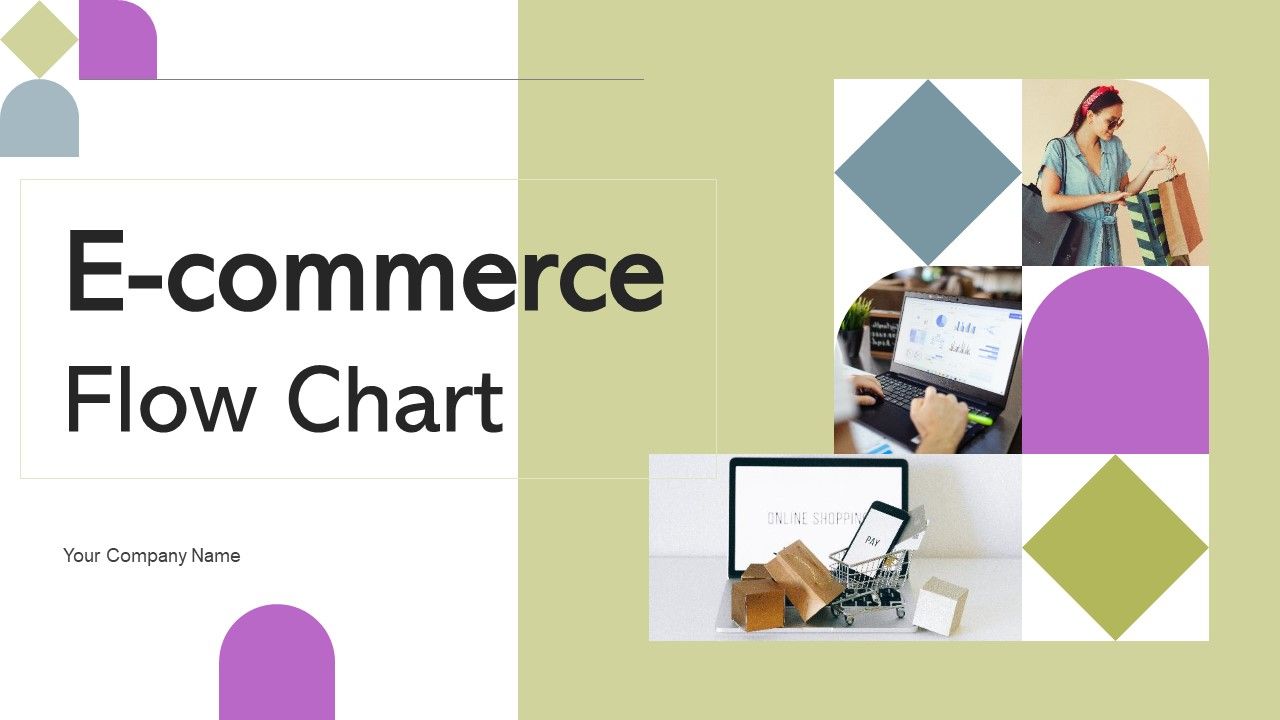 E Commerce Flow Chart Ppt PowerPoint Presentation Complete Deck With Slides