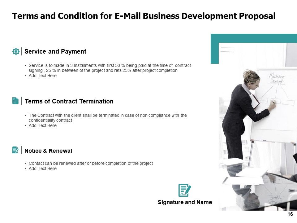 E Mail Business Development Proposal Ppt PowerPoint Presentation 
