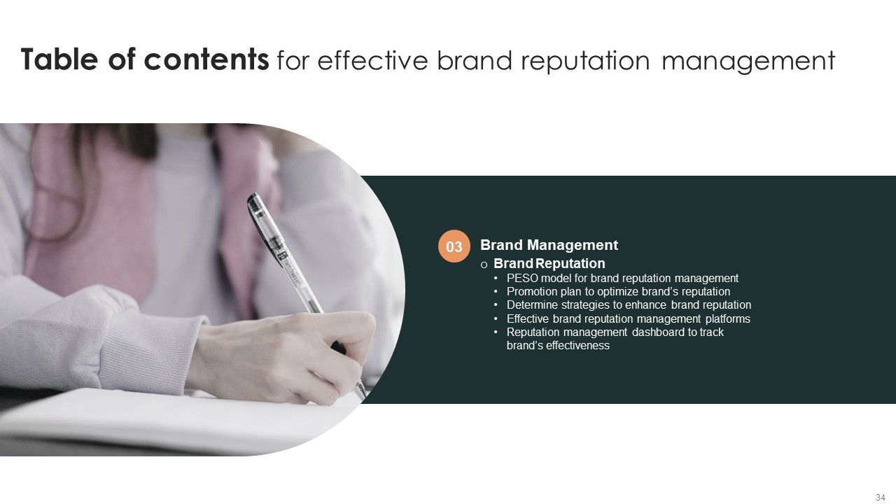 Effective Brand Reputation Management Ppt PowerPoint Presentation Complete Deck With Slides Slide34