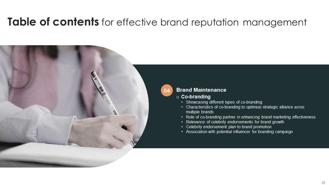 Effective Brand Reputation Management Ppt PowerPoint Presentation Complete Deck With Slides Slide49