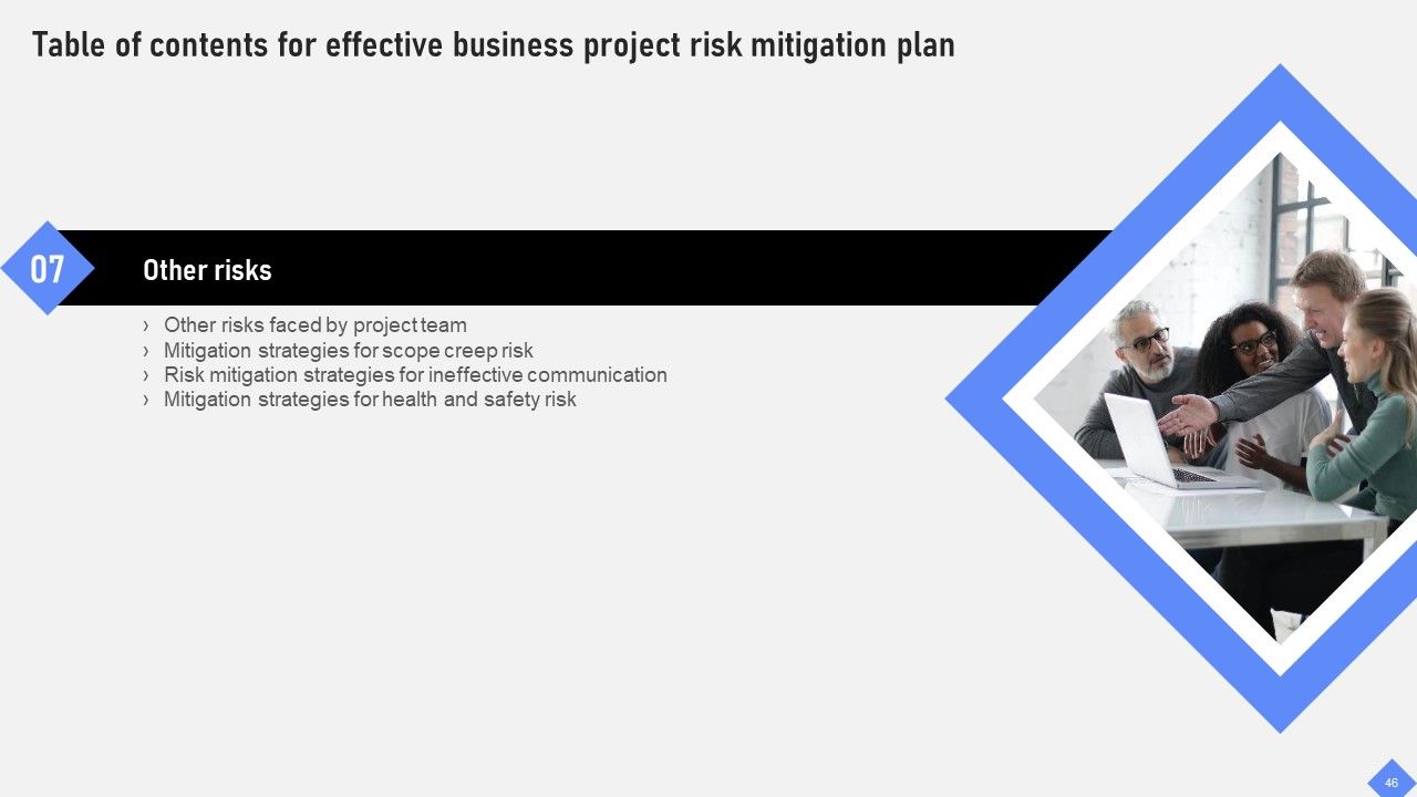Effective Business Project Risk Mitigation Plan Ppt PowerPoint Presentation Complete Deck With Slides Slide46