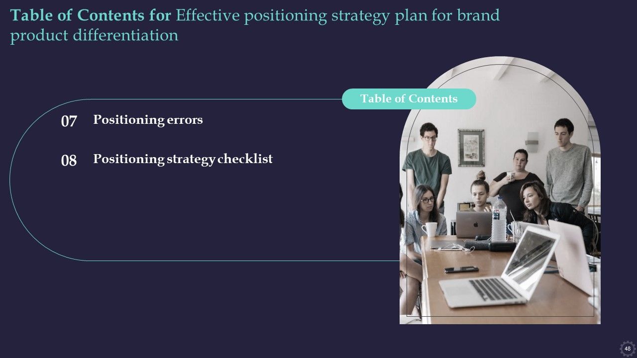 Effective Positioning Strategy Plan For Brand Product Differentiation Ppt PowerPoint Presentation Complete Deck With Slides Slide48