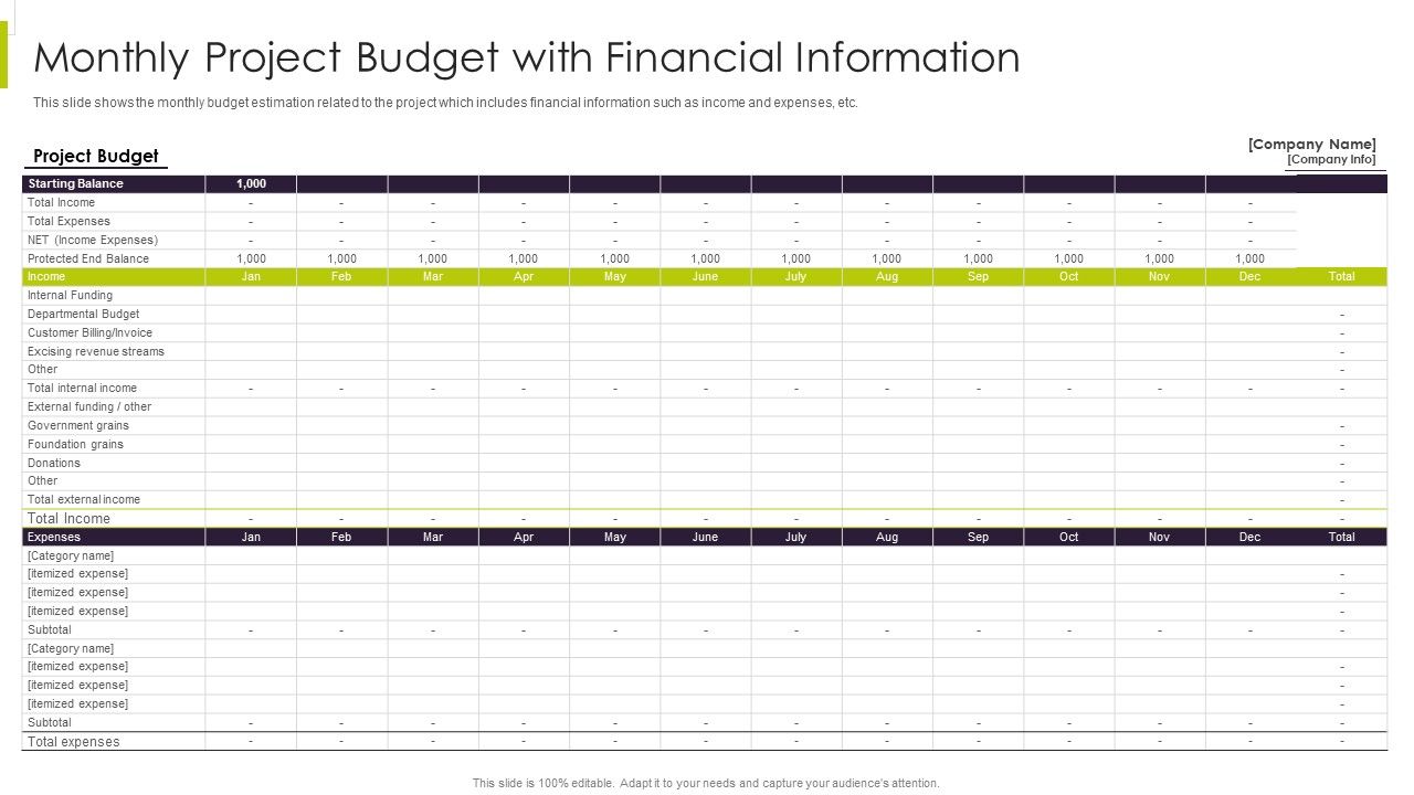 Efficient_Ways_For_Successful_Project_Administration_Monthly_Project_Budget_With_Financial_Sample_PDF_Slide_1.jpg