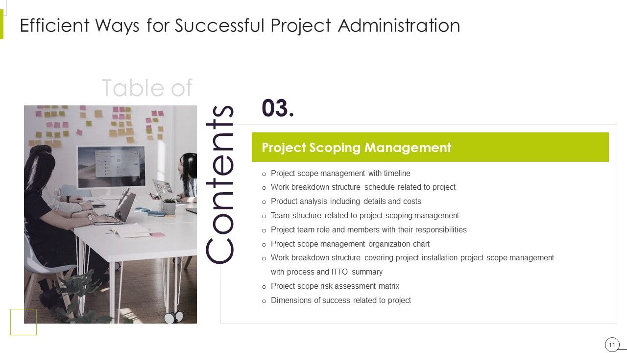 Efficient Ways For Successful Project Administration Ppt PowerPoint Presentation Complete Deck With Slides Slide11