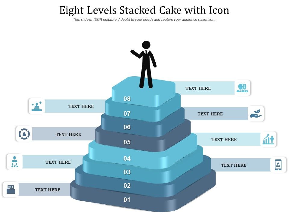 Eight_Levels_Stacked_Cake_With_Icon_Ppt_PowerPoint_Presentation_Inspiration_Examples_PDF_Slide_1.jpg