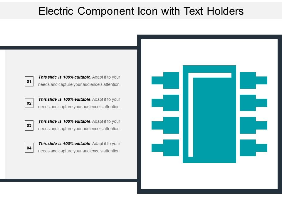 Electric_Component_Icon_With_Text_Holders_Ppt_PowerPoint_Presentation_Summary_Demonstration_PDF_Slide_1.jpg