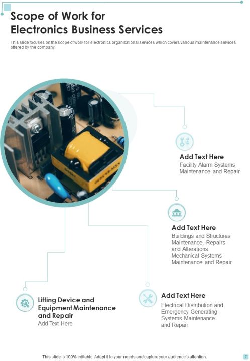 Electronics Business Proposal Example Document Report Doc Pdf Ppt Slide07