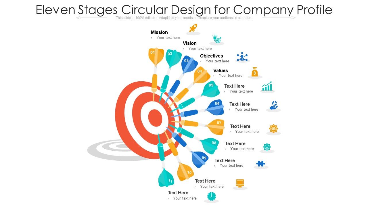 Eleven_Stages_Circular_Design_For_Company_Profile_Ppt_PowerPoint_Presentation_File_Deck_PDF_Slide_1.jpg