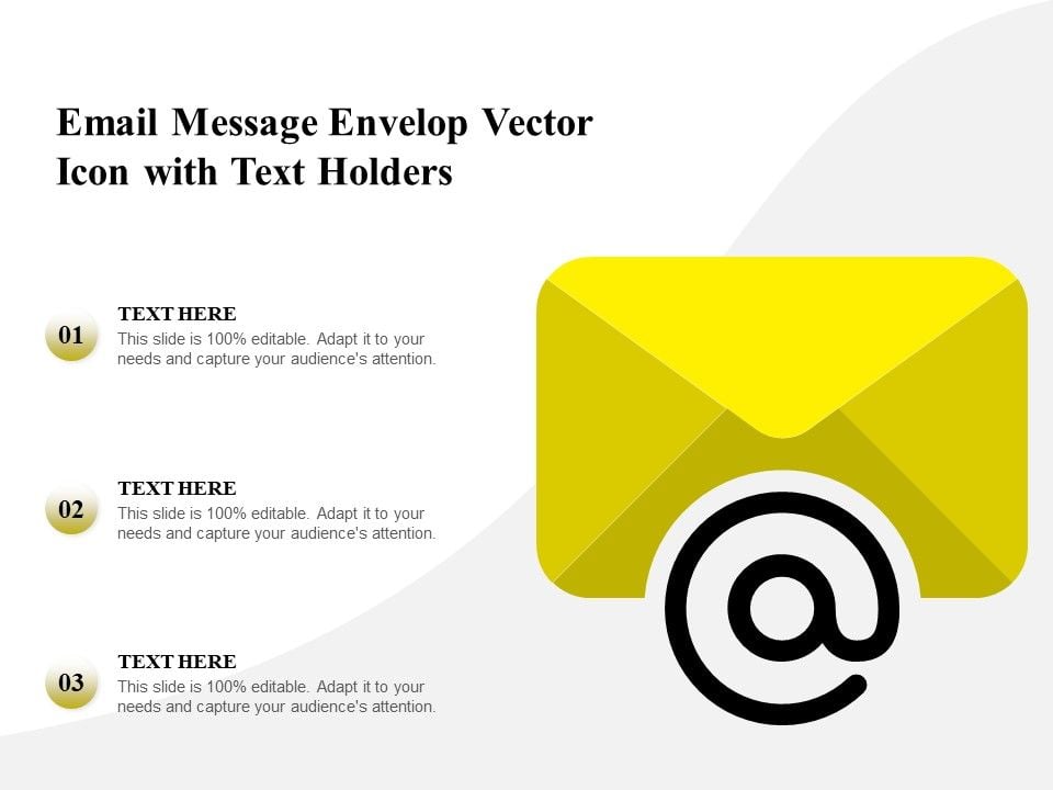 Email_Message_Envelop_Vector_Icon_With_Text_Holders_Ppt_PowerPoint_Presentation_File_Designs_PDF_Slide_1.jpg
