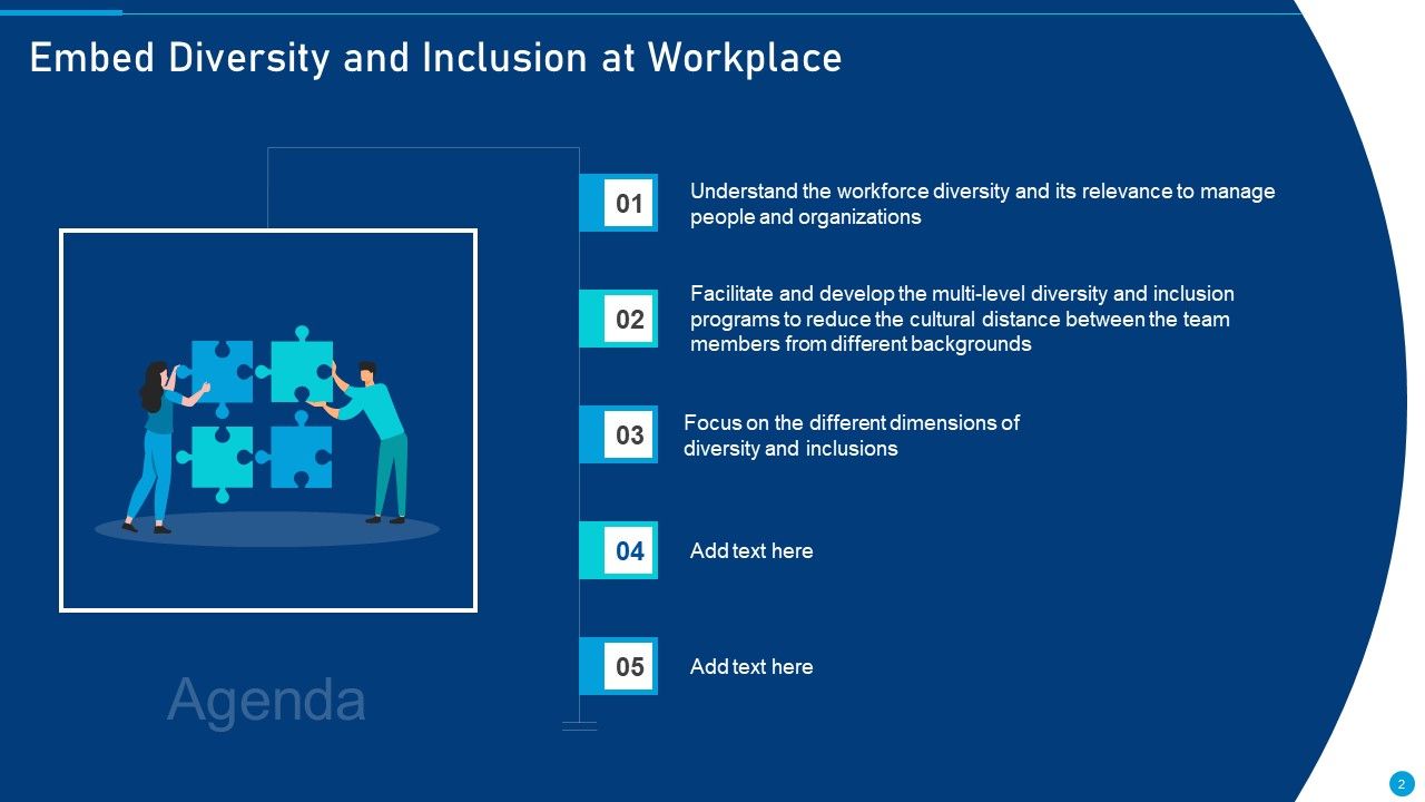 Embed Diversity And Inclusion At Workplace Ppt PowerPoint Presentation Complete Deck With Slides Slide02