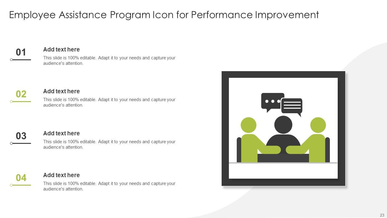 Employee Assistance Program Ppt PowerPoint Presentation Complete Deck With Slides Slide23