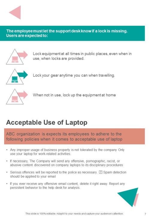 Employee Device Return And Guidelines For Company Handbook Slide07