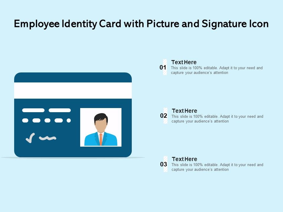 Employee_Identity_Card_With_Picture_And_Signature_Icon_Ppt_PowerPoint_Presentation_Gallery_Shapes_PDF_Slide_1.jpg