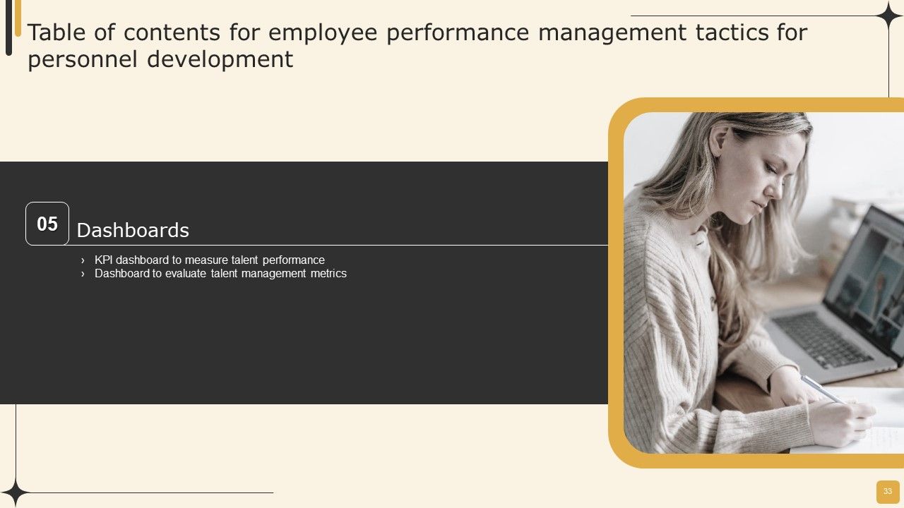 Employee Performance Management Tactics For Personnel Development Ppt PowerPoint Presentation Complete Deck With Slides Slide33