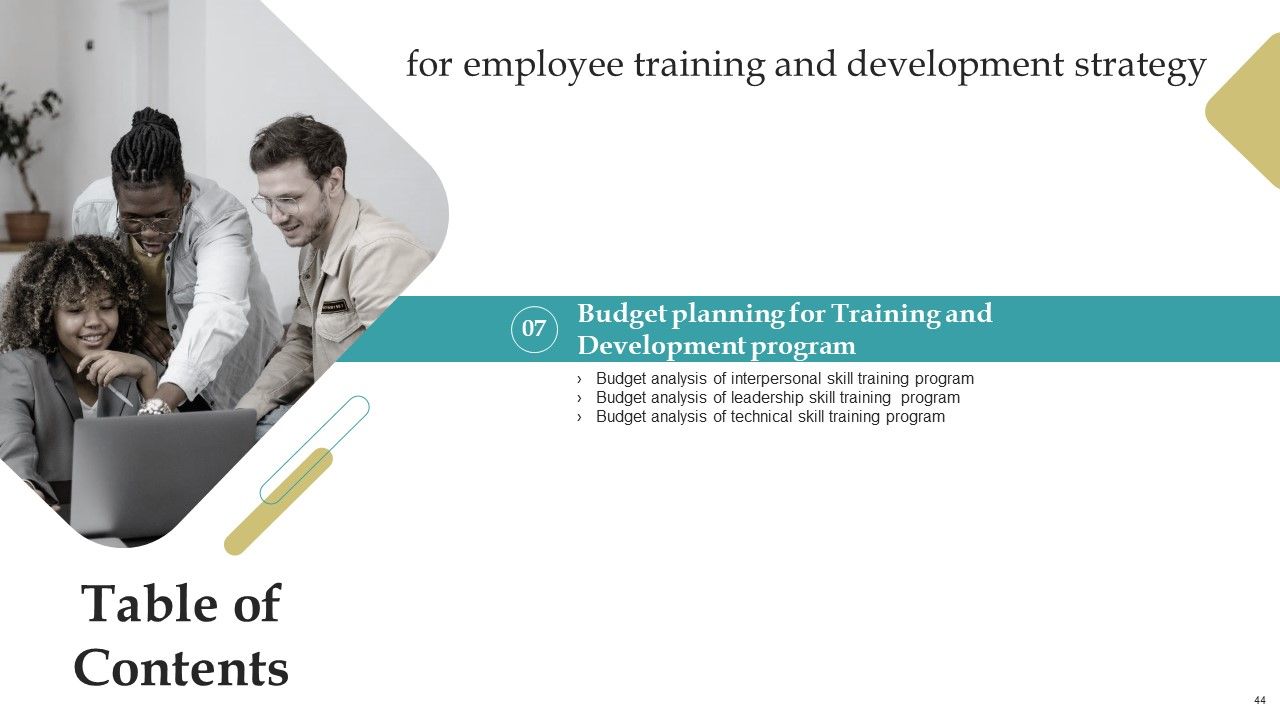 Employee Training And Development Strategy Ppt PowerPoint Presentation Complete Deck With Slides Slide44