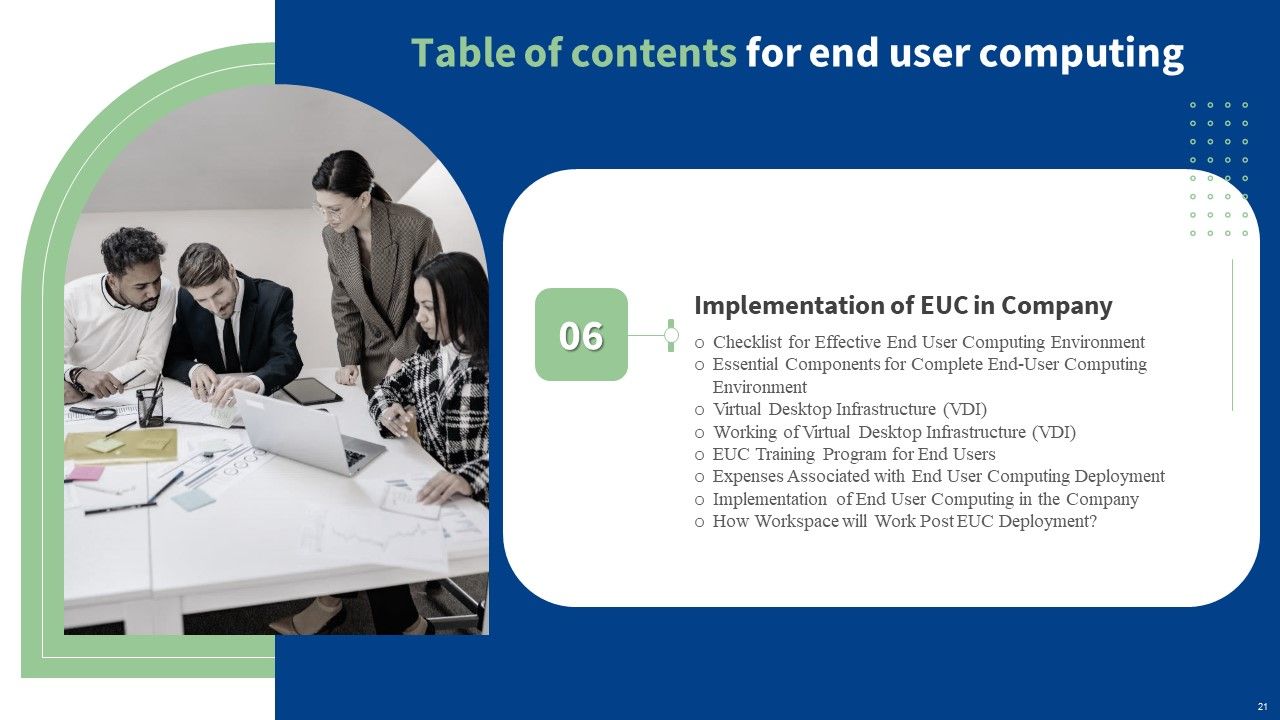 End User Computing Ppt PowerPoint Presentation Complete With Slides Slide21