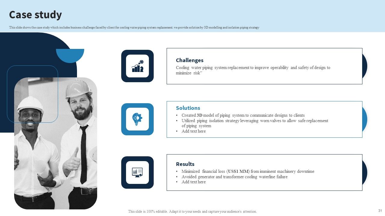 Engineering Services Company Report Ppt PowerPoint Presentation Complete Deck With Slides Slide31