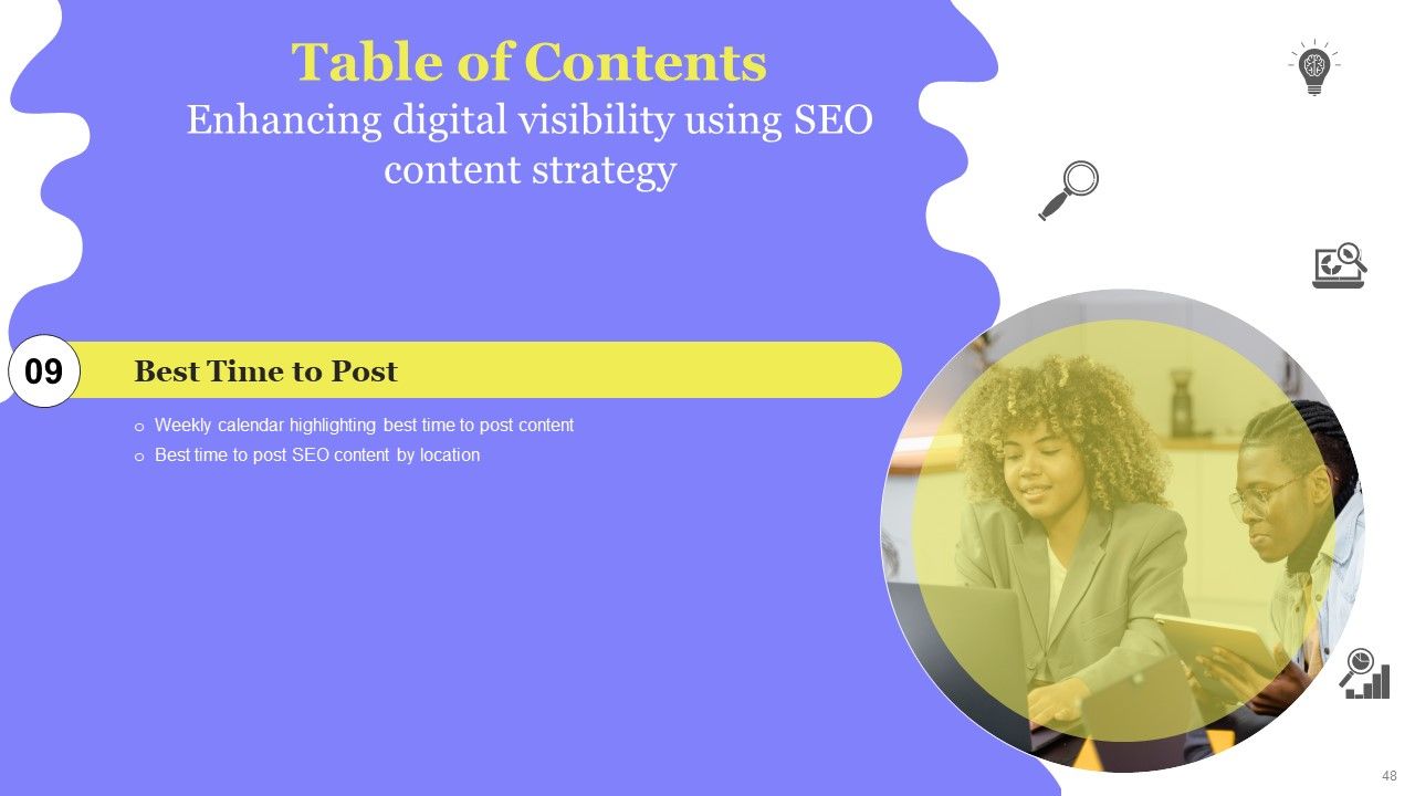 Enhancing Digital Visibility Using SEO Content Strategy Ppt PowerPoint Presentation Complete Deck With Slides Slide48