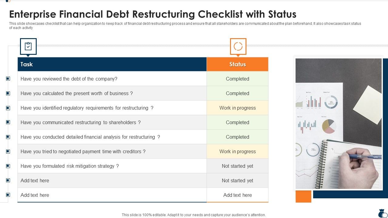Enterprise_Financial_Debt_Restructuring_Checklist_With_Status_Download_PDF_Slide_1.jpg