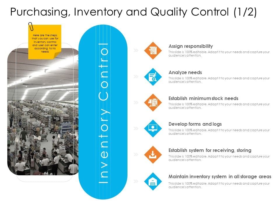 Enterprise Governance Purchasing Inventory And Quality Control All