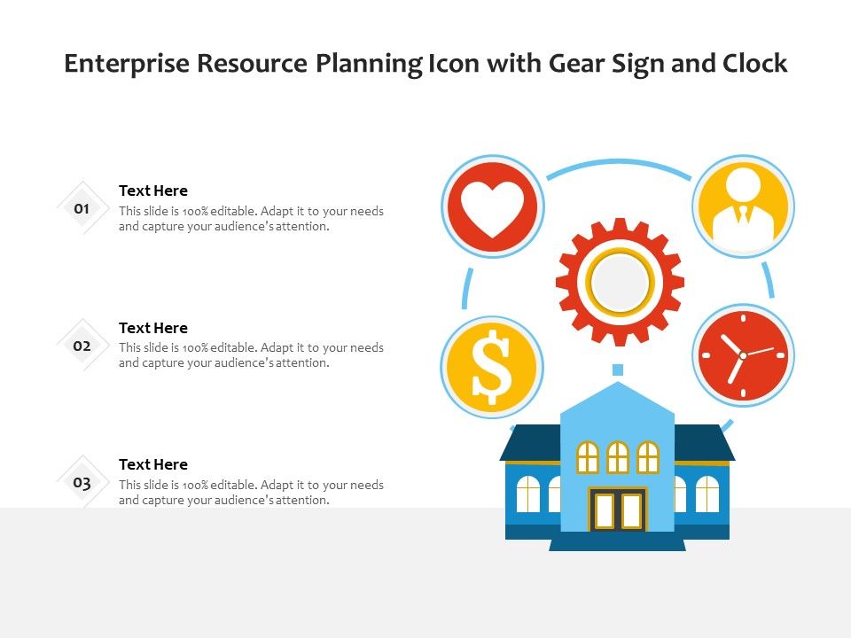 Enterprise_Resource_Planning_Icon_With_Gear_Sign_And_Clock_Ppt_PowerPoint_Presentation_Gallery_Files_PDF_Slide_1.jpg