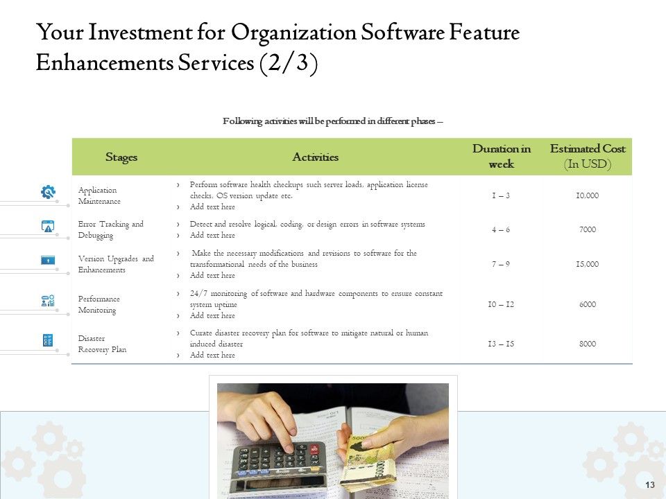 Enterprise Software Development Service Proposal Ppt PowerPoint Presentation Complete Deck With Slides Slide13