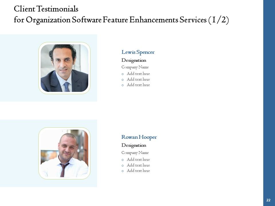 Enterprise Software Development Service Proposal Ppt PowerPoint Presentation Complete Deck With Slides Slide22