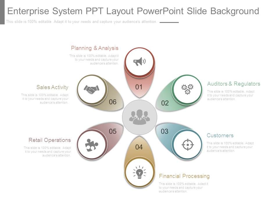 Enterprise System Ppt Layout Powerpoint Slide Background