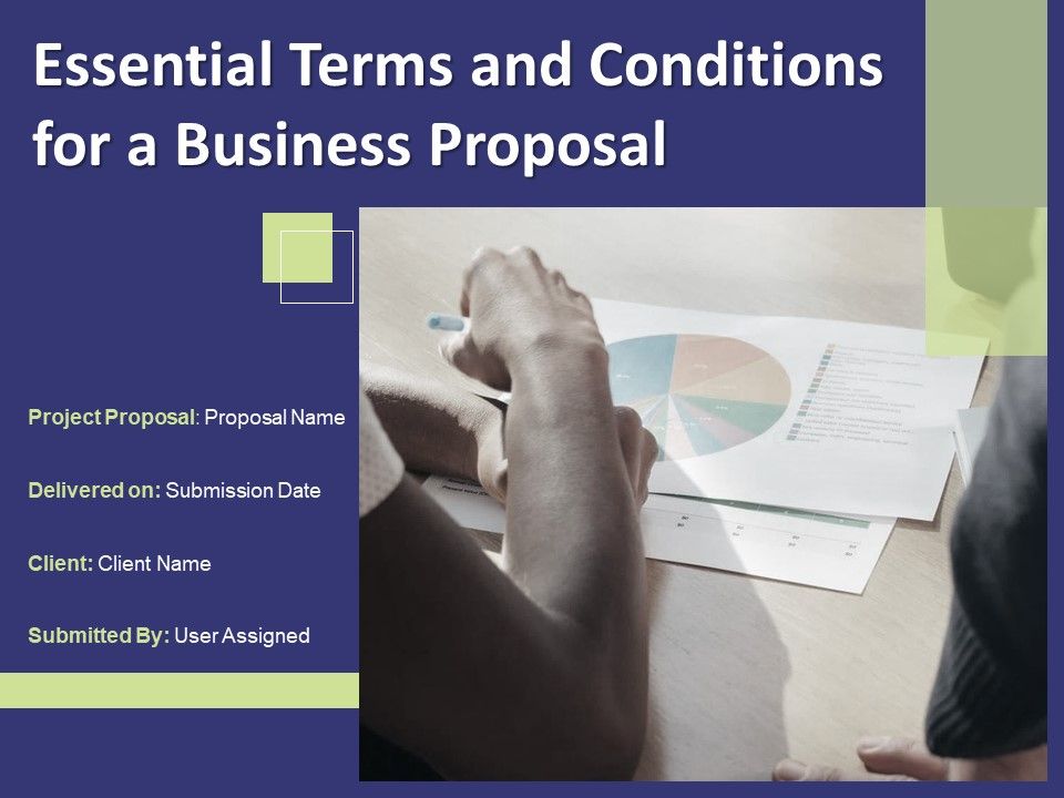 Essential Terms And Conditions For A Business Proposal Ppt PowerPoint Presentation Complete Deck With Slides Slide01