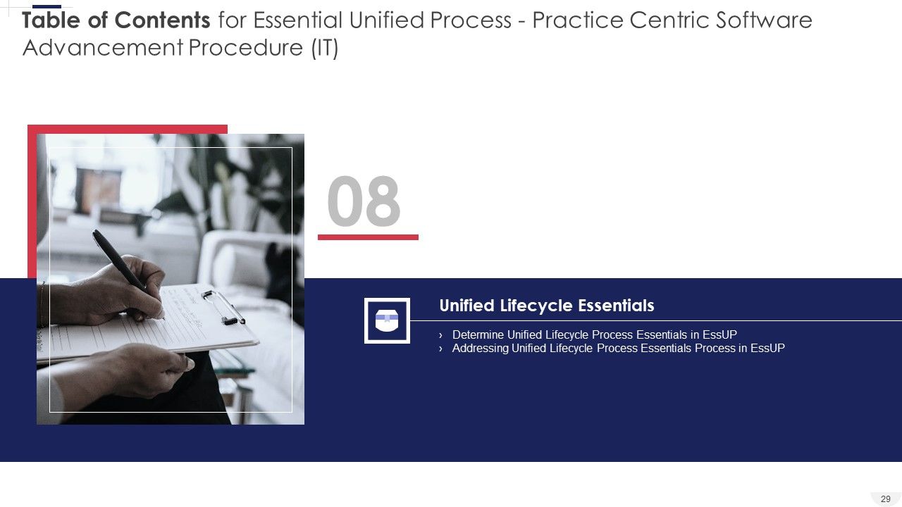 Essential Unified Process Practice Centric Software Advancement Procedure IT Ppt PowerPoint Presentation Complete Deck With Slides Slide29