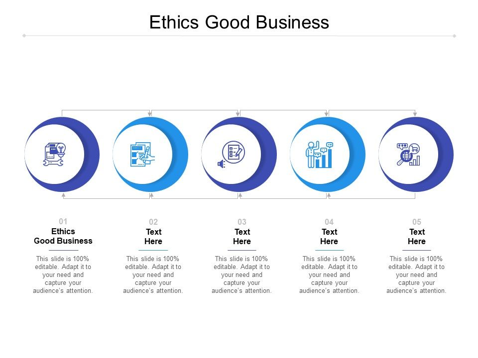 Ethics Good Business Ppt PowerPoint Presentation Infographic Template ...