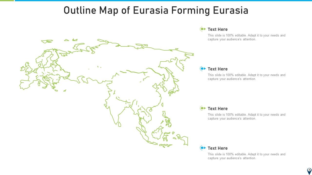 Eurasia Map Continent Boundary Key Continents Ppt PowerPoint