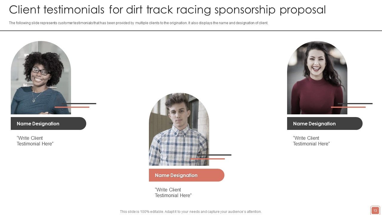 Event Funding Proposal For Offroad Racing Ppt PowerPoint Presentation Complete Deck With Slides Slide13