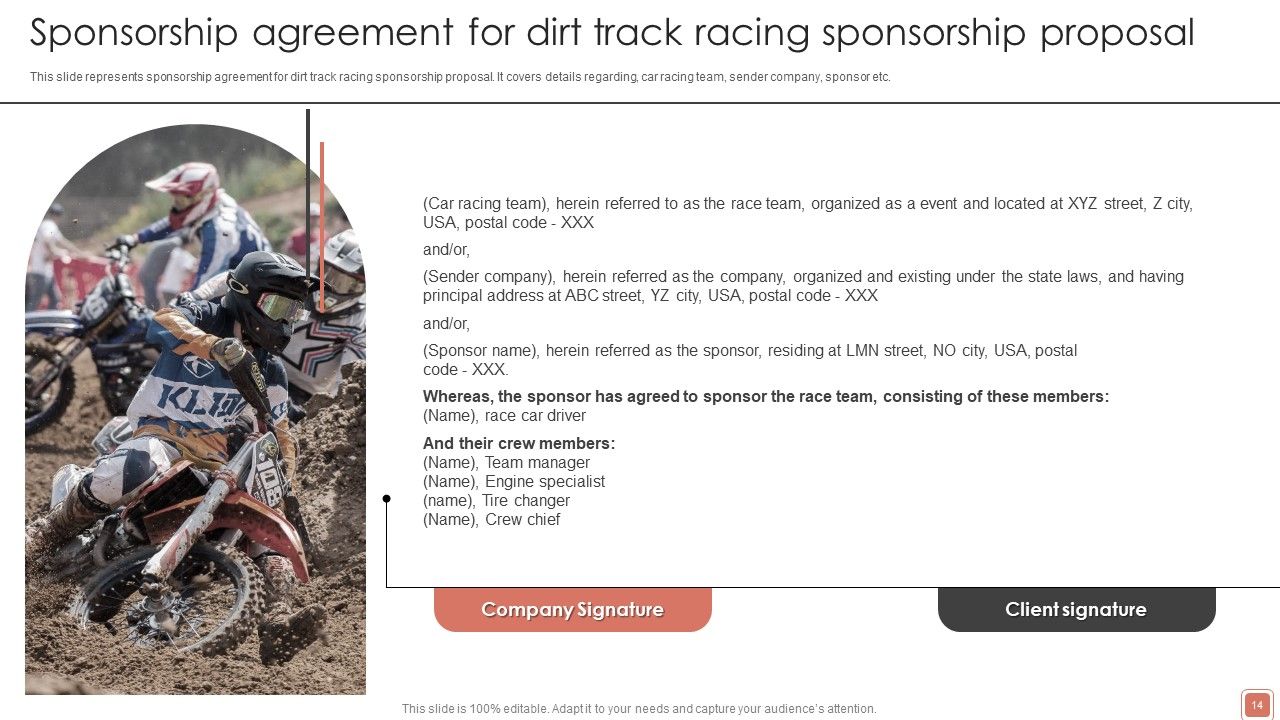Event Funding Proposal For Offroad Racing Ppt PowerPoint Presentation Complete Deck With Slides Slide14