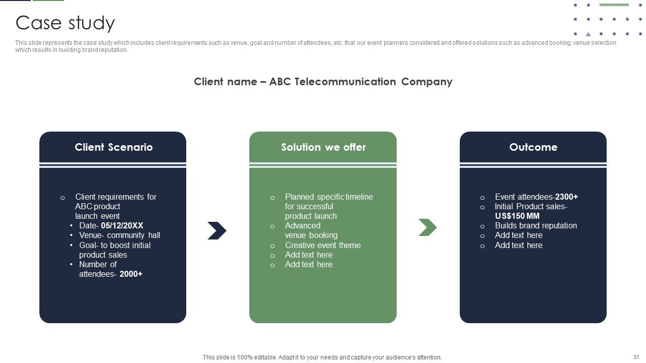 Event Planner Company Profile Ppt PowerPoint Presentation Complete With Slides Slide31