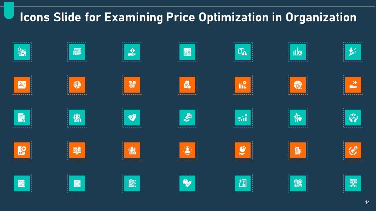 Examining Price Optimization In Organization Complete Deck Slide44
