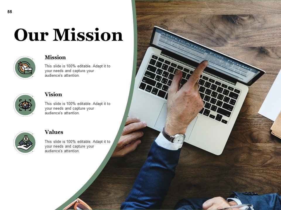 Example Presentation About New Product Ppt PowerPoint Presentation Complete Deck With Slides Slide55