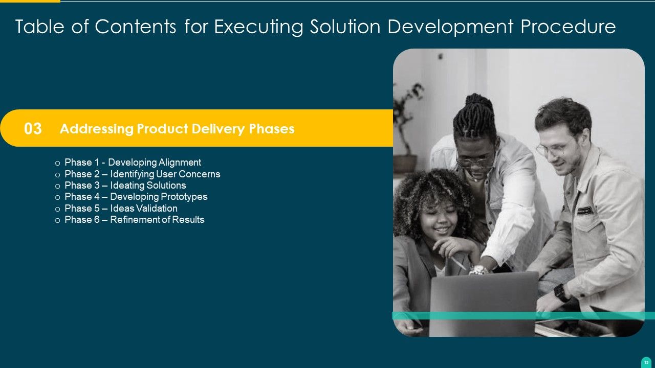 Executing Solution Development Procedure Ppt PowerPoint Presentation Complete Deck With Slides Slide13