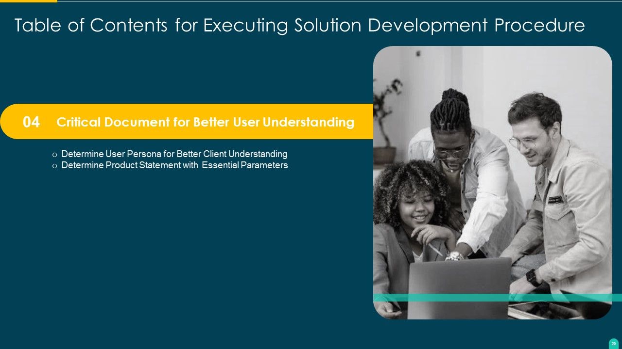 Executing Solution Development Procedure Ppt PowerPoint Presentation Complete Deck With Slides Slide20