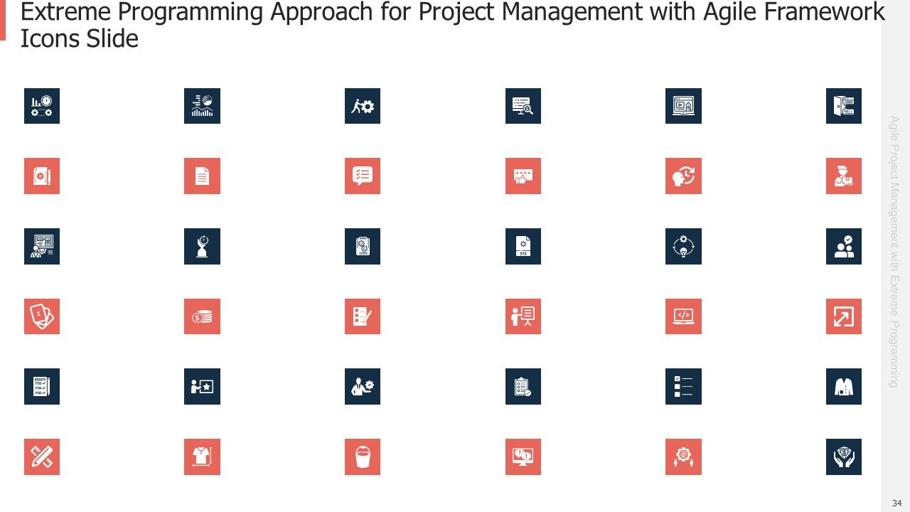Extreme Programming Approach For Project Management With Agile Framework Ppt PowerPoint Presentation Complete Deck With Slides Slide34