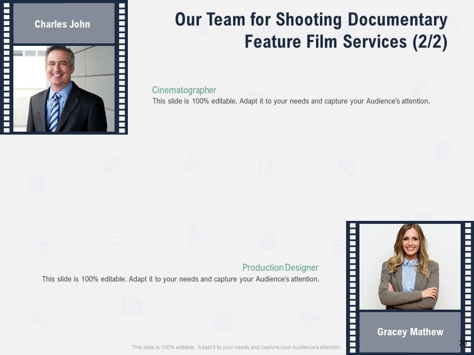 Factual Picture Filming Proposal Ppt PowerPoint Presentation Complete Deck With Slides Slide20