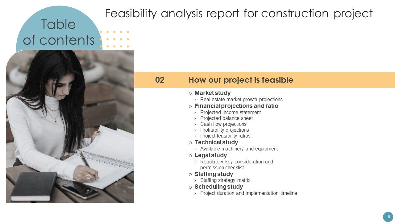 Feasibility Analysis Report For Construction Project Ppt PowerPoint Presentation Complete Deck With Slides Slide10