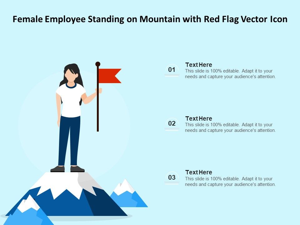 Female_Employee_Standing_On_Mountain_With_Red_Flag_Vector_Icon_Ppt_PowerPoint_Presentation_Infographic_Template_Vector_PDF_Slide_1.jpg