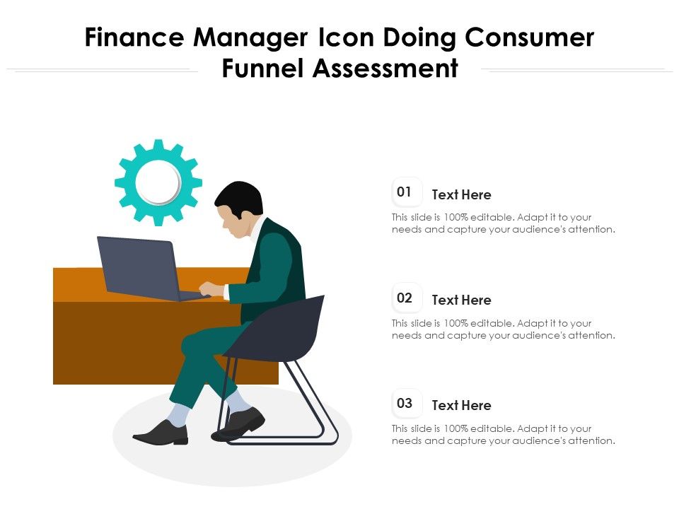 Finance_Manager_Icon_Doing_Consumer_Funnel_Assessment_Ppt_PowerPoint_Presentation_Visual_Aids_Deck_PDF_Slide_1.jpg