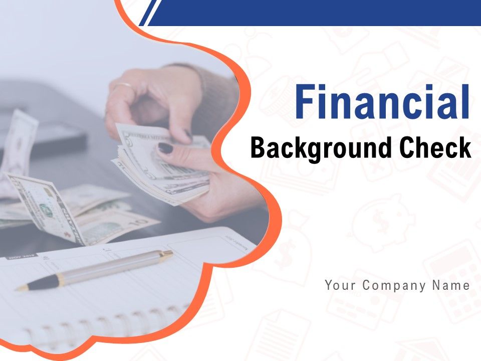 Financial Background Check Management Gear Arrows Ppt PowerPoint