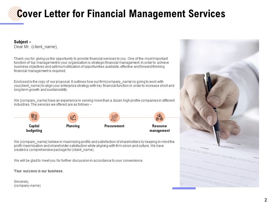 Financial Management Services Proposal Ppt PowerPoint Presentation Complete Deck With Slides Slide02