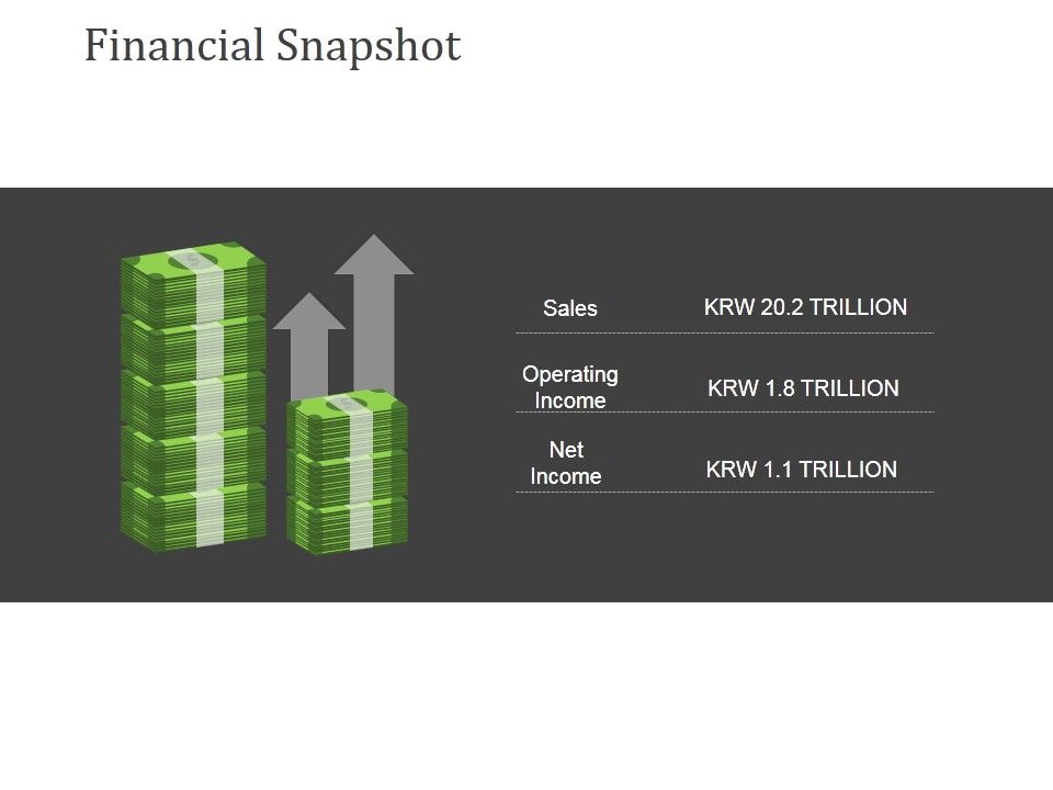 Financial Snapshot Ppt PowerPoint Presentation Model Themes